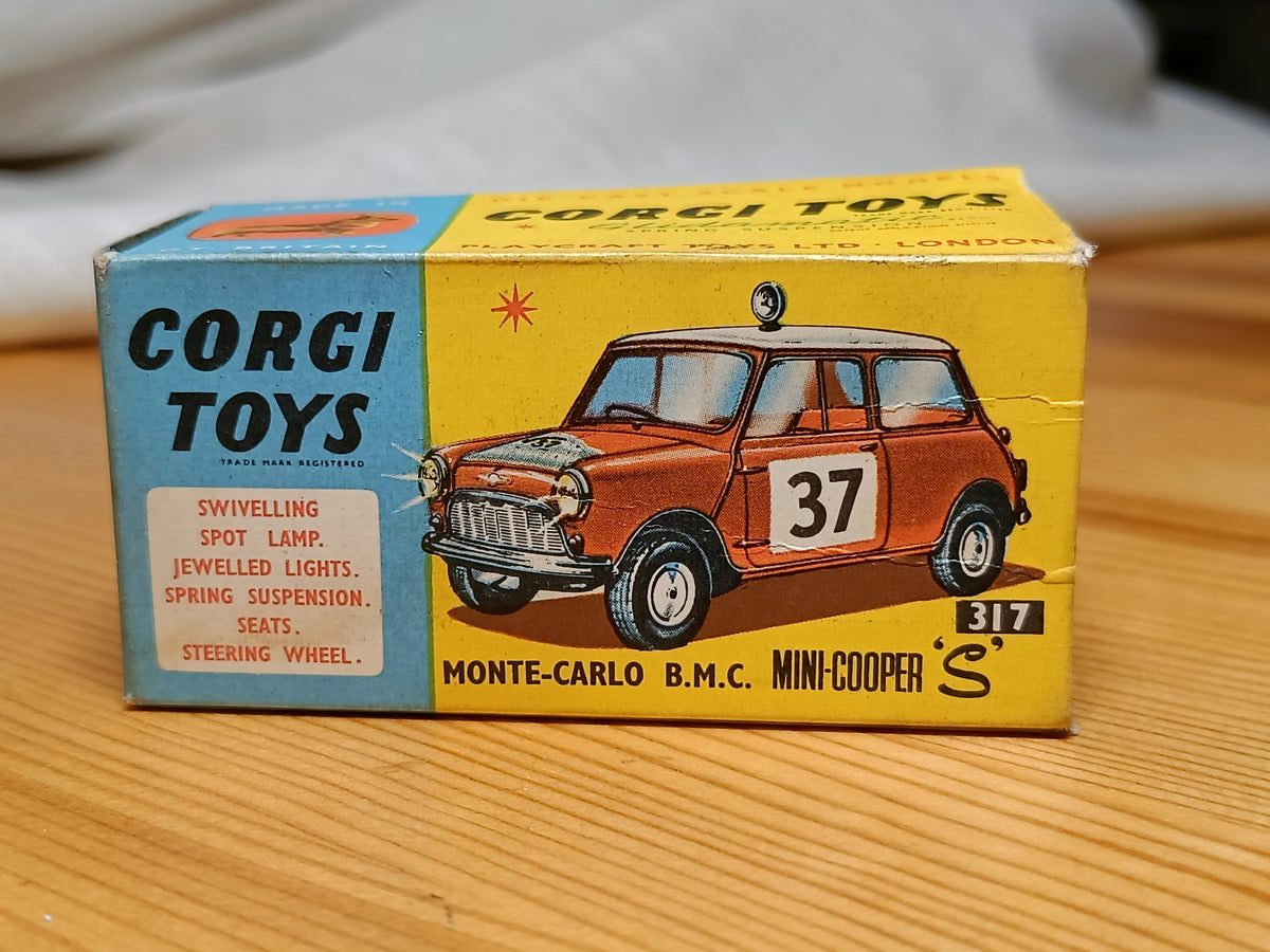 corgi toys bmc mini cooper s