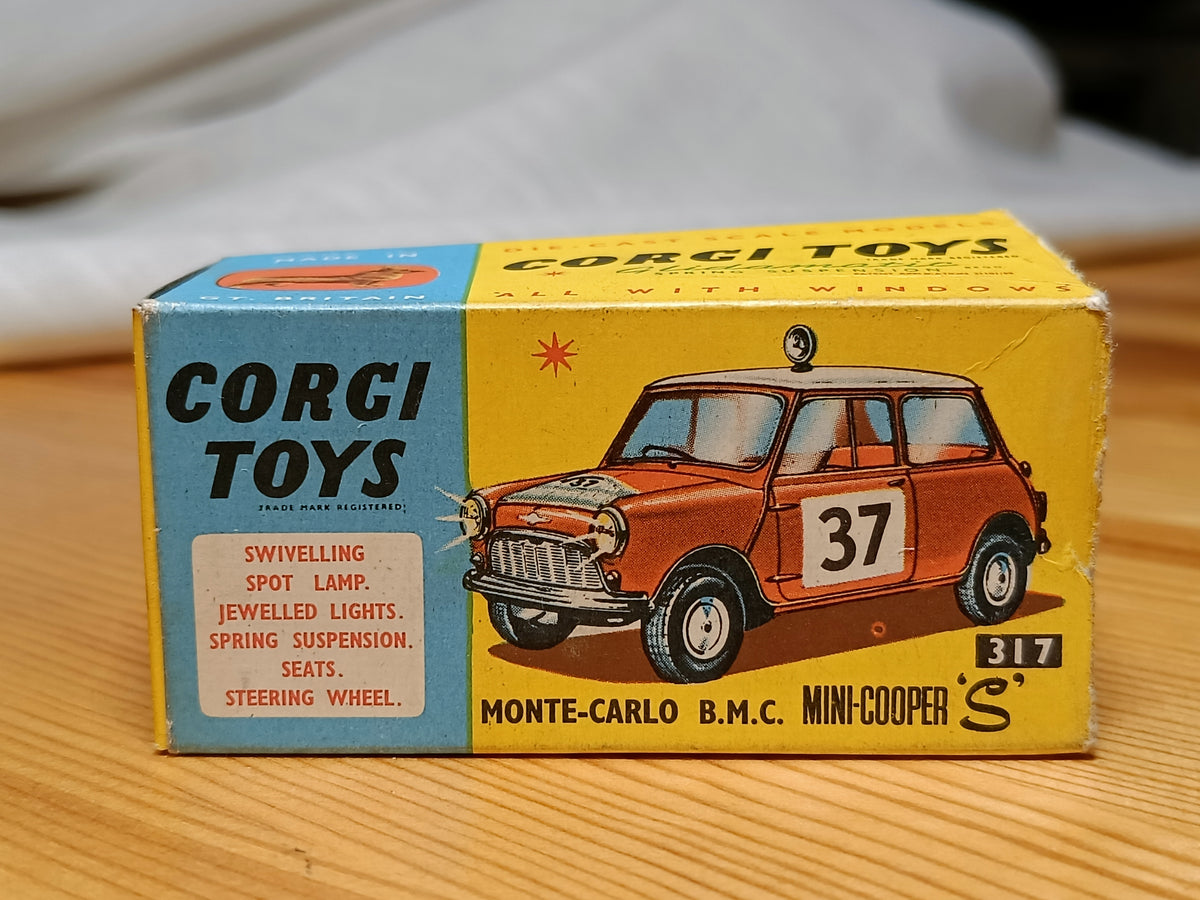 317 Mini-Cooper 1964 Monte Carlo *original box only* – Corgi Toys