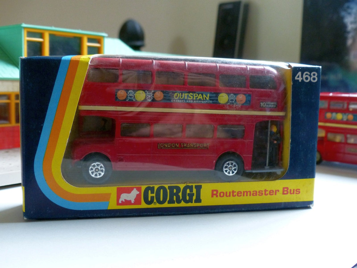 Adesivi Corgi Per Bus Routemaster Weetabix &ndash; Scala 1:76, Anni '90, Made In UK
