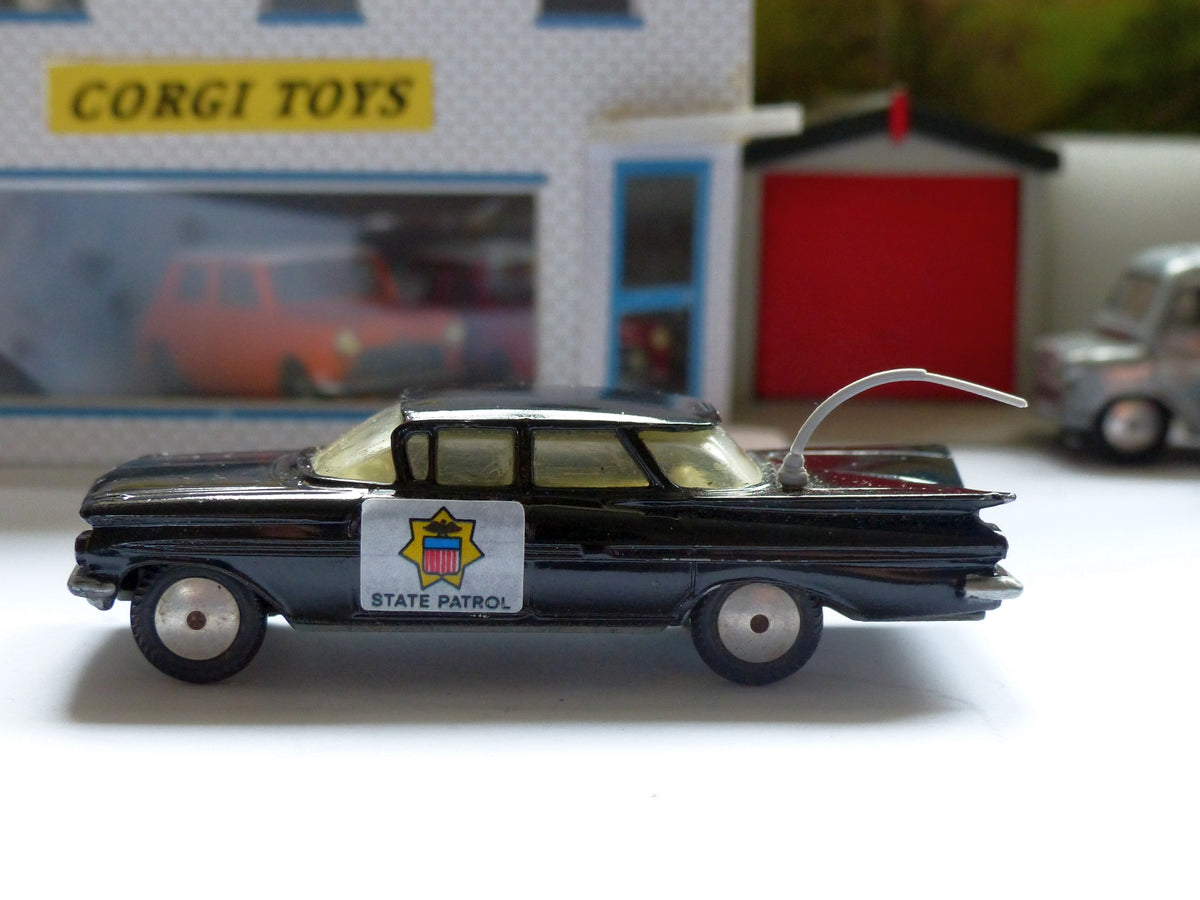 Corgi Toys 223:- Chevrolet State Patrol 1959-65