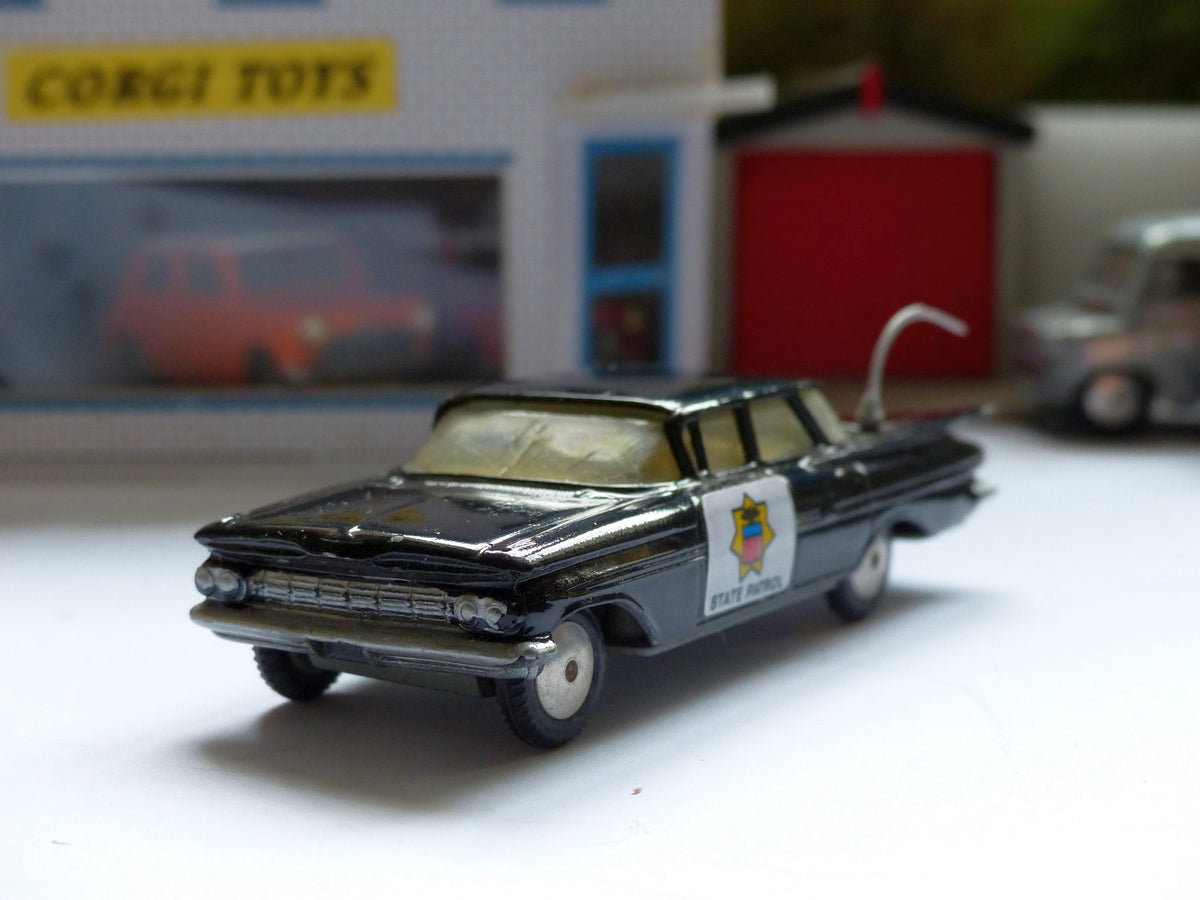 Corgi Toys 223:- Chevrolet State Patrol 1959-65