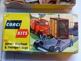 Corgi Kits 607 Circus Elephant and Transport Cage
