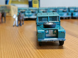 438 Land Rover in turquoise-green with shaped wheels 1