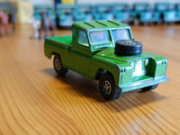 438 Land Rover in bright metallic green with Whizzwheels 16