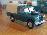 438 Land Rover in deep green with red seats 2
