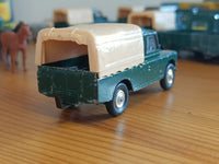 438 Land Rover in deep green with red seats 2