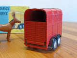 102 Rice Pony Trailer in red early edition *with scarce original box*