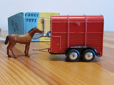 102 Rice Pony Trailer in red early edition *with scarce original box*