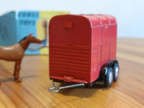 102 Rice Pony Trailer in red early edition *with scarce original box*