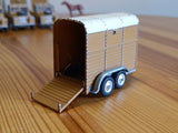 102 Rice Pony Trailer in fawn and silver