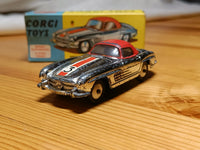 304S Mercedes 300SL Roadster Hard Top with original box