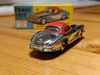 304S Mercedes 300SL Roadster Hard Top with original box