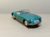 302 MGA in metallic blue-green with smooth wheels