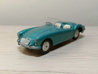 302 MGA in metallic blue-green with smooth wheels