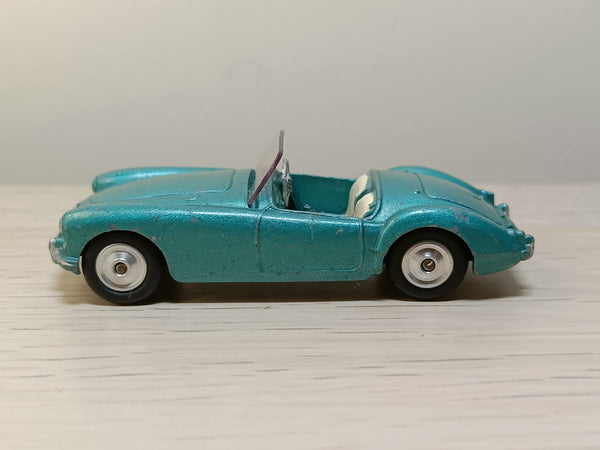 302 MGA in metallic blue-green with shaped wheels