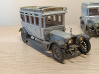 9041 1912 Rolls Royce Silver Ghost with silver wheels and *black exhaust*