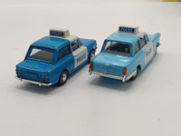 Vanguards 'Panda Cars' Set Hillman Imp + Triumph