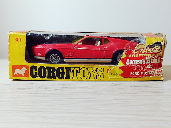 391 James Bond Ford Mustang Mach 1 *with original box*