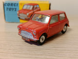 225 Austin Seven red with fixed shaped wheels *in original box*