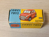 225 Austin Seven red with fixed shaped wheels *in original box*