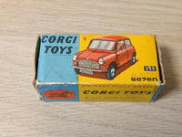 225 Austin Seven red with fixed shaped wheels *in original box*