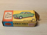 238 Jaguar Mk X in pale blue with original box (1)