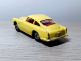 218 Aston Martin in yellow with cast wheels