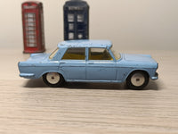 217 Fiat 1800 in blue with bright yellow seats