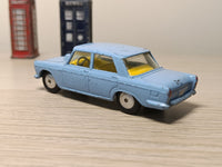 217 Fiat 1800 in blue with bright yellow seats
