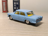 217 Fiat 1800 in blue with bright yellow seats
