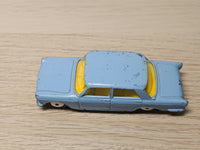 217 Fiat 1800 in blue with bright yellow seats