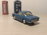 222 Renault Floride in metallic blue with a lemon interior