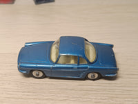 222 Renault Floride in metallic blue with a lemon interior
