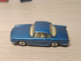 222 Renault Floride in metallic blue with a lemon interior