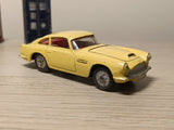 218 Aston Martin in yellow with cast wheels