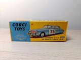 Corgi Toys 323 Citroen DS19 Monte Carlo *original box*