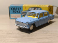 217 Fiat 1800 in blue with bright yellow seats *in original box*