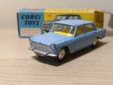 217 Fiat 1800 in blue with bright yellow seats *in original box*