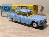 217 Fiat 1800 in blue with bright yellow seats *in original box*