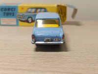 217 Fiat 1800 in blue with bright yellow seats *in original box*