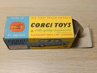 217 Fiat 1800 in blue with bright yellow seats *in original box*