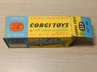 217 Fiat 1800 in blue with bright yellow seats *in original box*