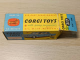 217 Fiat 1800 in blue with bright yellow seats *in original box*