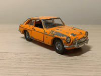 345 MGC GT in orange