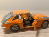 345 MGC GT in orange