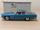 241 Ghia L6.4 in metallic blue with cream interior