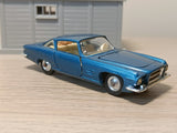 241 Ghia L6.4 in metallic blue with cream interior