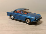 222 Renault Floride in metallic blue with red interior