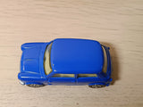 204 Morris Mini Minor in mid-blue with silver base