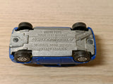 204 Morris Mini Minor in mid-blue with silver base Whizzwheels (2)
